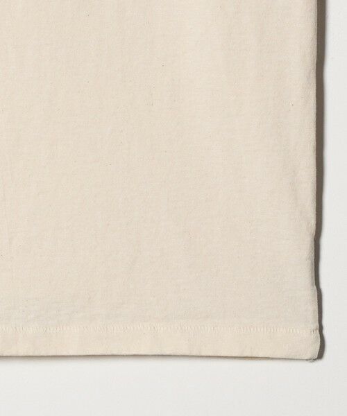 UNITED ARROWS / ユナイテッドアローズ Tシャツ | 【別注】＜MIXTA＞SLOW LIFE Tシャツ NATURAL | 詳細4