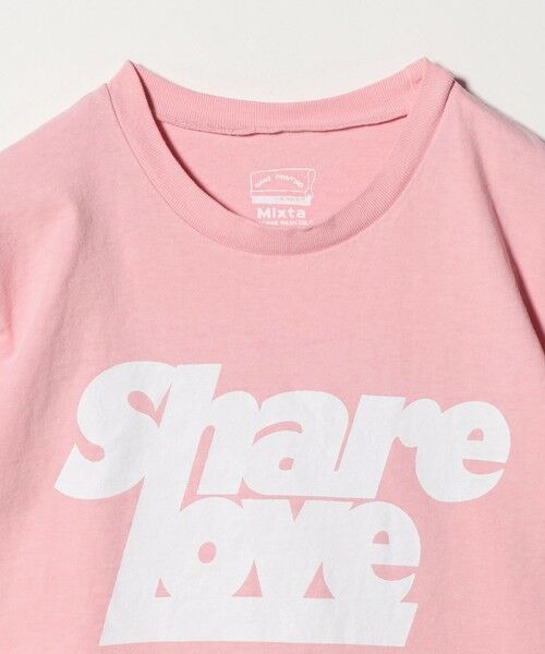 UNITED ARROWS / ユナイテッドアローズ Tシャツ | 【別注】＜MIXTA＞SHARE LOVE Tシャツ | 詳細9