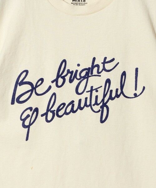 UNITED ARROWS / ユナイテッドアローズ Tシャツ | 【別注】＜MIXTA＞B/BEAUTIFL Tシャツ | 詳細5