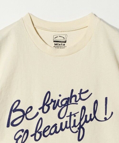 UNITED ARROWS / ユナイテッドアローズ Tシャツ | 【別注】＜MIXTA＞B/BEAUTIFL Tシャツ | 詳細9