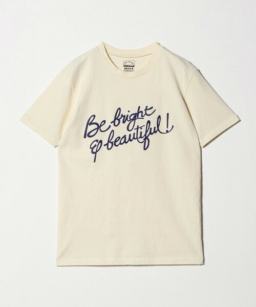 UNITED ARROWS / ユナイテッドアローズ Tシャツ | 【別注】＜MIXTA＞B/BEAUTIFL Tシャツ（NATURAL）
