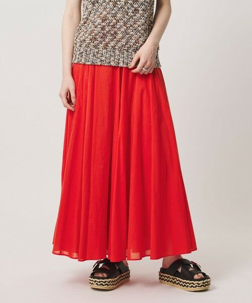 UNITED ARROWS / ユナイテッドアローズ ロング・マキシ丈スカート | 【一部別注】＜MARIHA＞夜風のスカート（RED）