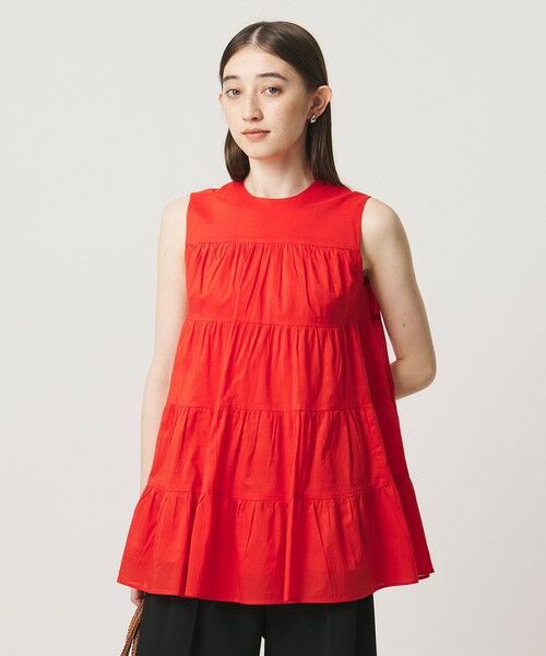 UNITED ARROWS / ユナイテッドアローズ シャツ・ブラウス | 【別注】＜MARIHA＞ミューズのブラウス（RED）