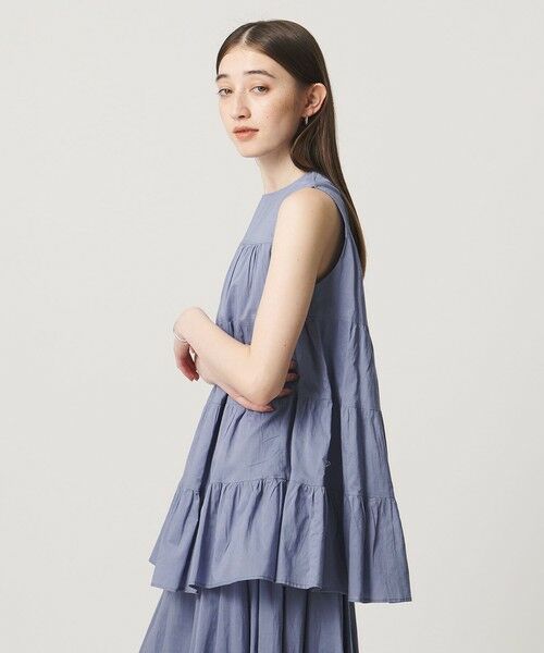 UNITED ARROWS / ユナイテッドアローズ シャツ・ブラウス | 【別注】＜MARIHA＞ミューズのブラウス（COBALT）