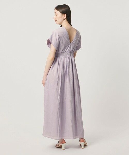 UNITED ARROWS / ユナイテッドアローズ ロング・マキシ丈ワンピース | 【一部別注】＜MARIHA＞夏の光のドレス（LILAC）