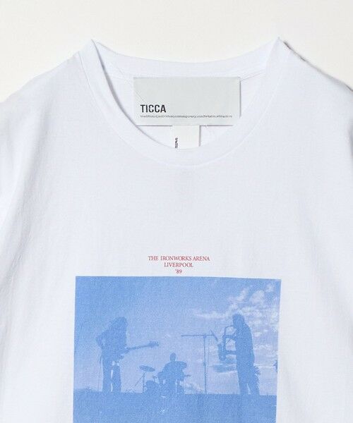 UNITED ARROWS / ユナイテッドアローズ Tシャツ | ＜TICCA＞バンド プリント Tシャツ | 詳細1