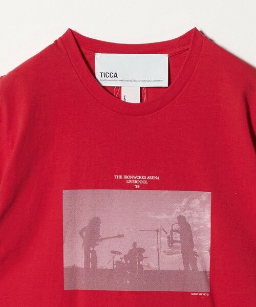 UNITED ARROWS / ユナイテッドアローズ Tシャツ | ＜TICCA＞バンド プリント Tシャツ | 詳細11