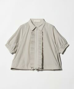 UNITED ARROWS / ユナイテッドアローズ ブルゾン | ＜Marilyn Moon＞シアー プリーツ ハーフ ブルゾン