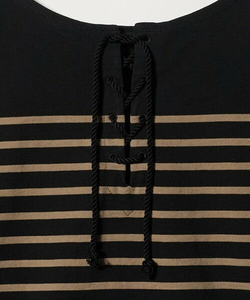 UNITED ARROWS / ユナイテッドアローズ カットソー | 【別注】＜TICCA＞ボーダー バック レースアップ カットソー ‐united LOVE project 2026 | 詳細5