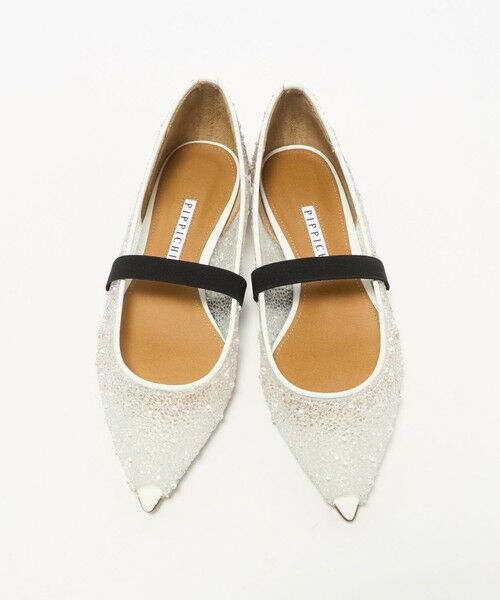 UNITED ARROWS / ユナイテッドアローズ フラットシューズ | ＜PIPPICHIC＞ANNA PVC フラットシューズ（WHITE）