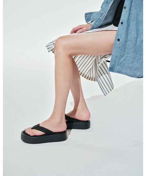 UNITED ARROWS / ユナイテッドアローズ サンダル | ＜PIPPICHIC＞WOLVERINE PLT トングサンダル | 詳細1