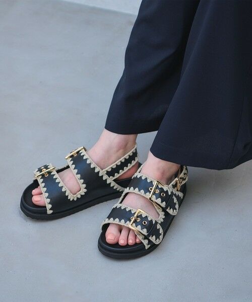 UNITED ARROWS / ユナイテッドアローズ サンダル | ナチュラル 2ライン サンダル | 詳細1