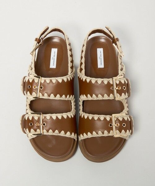 UNITED ARROWS / ユナイテッドアローズ サンダル | ナチュラル 2ライン サンダル | 詳細16