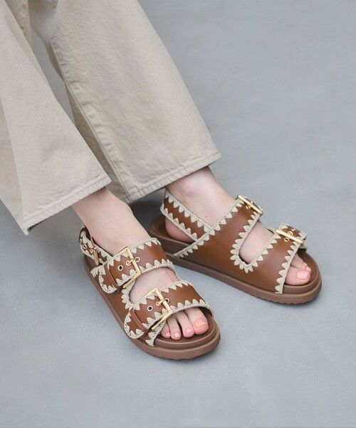 UNITED ARROWS / ユナイテッドアローズ サンダル | ナチュラル 2ライン サンダル | 詳細12