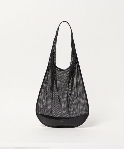 UNITED ARROWS / ユナイテッドアローズ ショルダーバッグ | ＜ORSETTO＞メッシュ コンビ バッグ（BLACK）