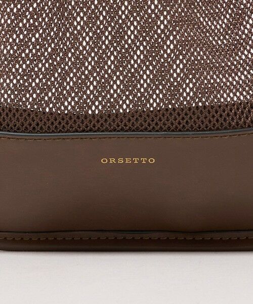 UNITED ARROWS / ユナイテッドアローズ ショルダーバッグ | ＜ORSETTO＞メッシュ コンビ バッグ | 詳細15