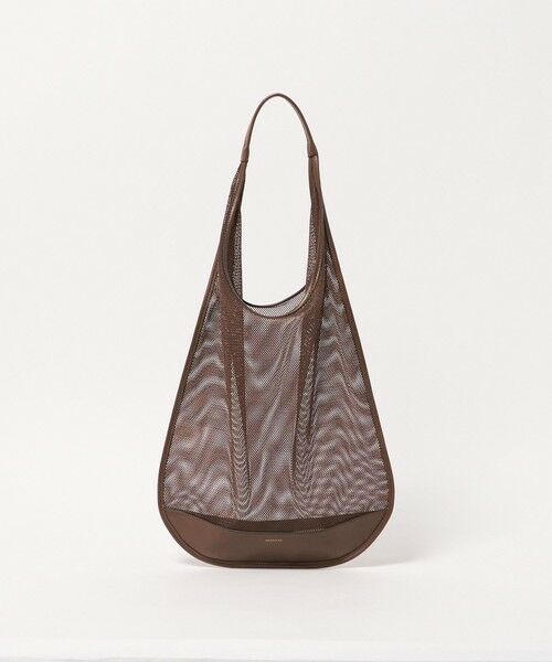 UNITED ARROWS / ユナイテッドアローズ ショルダーバッグ | ＜ORSETTO＞メッシュ コンビ バッグ（MD.BROWN）