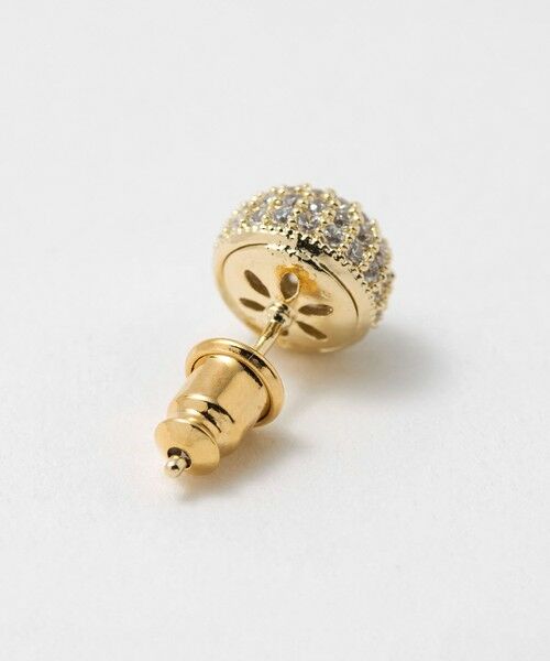 UNITED ARROWS / ユナイテッドアローズ ピアス・イヤリング | パヴェ ボール ピアス | 詳細3