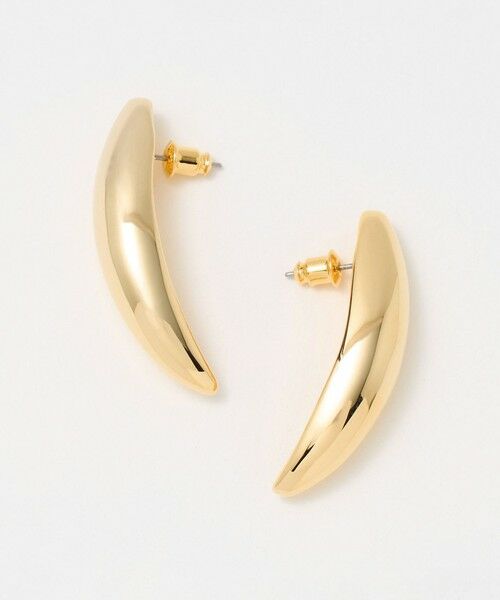 UNITED ARROWS / ユナイテッドアローズ ピアス・イヤリング | ストリームライン ピアス（GOLD）