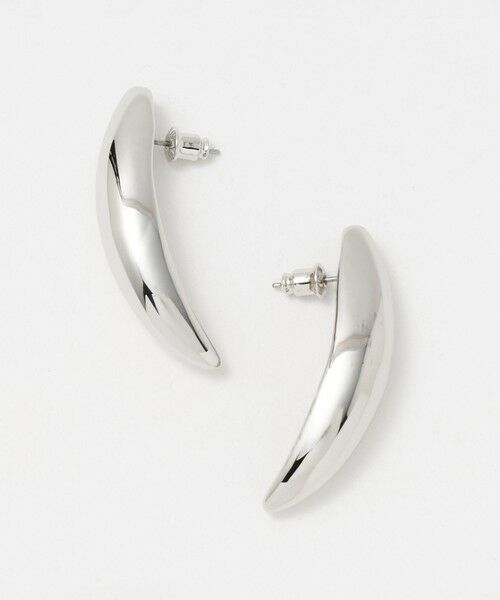UNITED ARROWS / ユナイテッドアローズ ピアス・イヤリング | ストリームライン ピアス（SILVER）