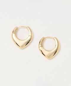 UNITED ARROWS / ユナイテッドアローズ ピアス・イヤリング | デフォルメ フープ ピアス