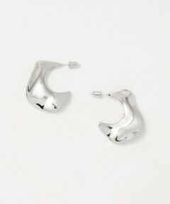 UNITED ARROWS / ユナイテッドアローズ ピアス・イヤリング | ウェイビー メタル ピアス