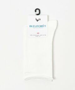 UNITED ARROWS / ユナイテッドアローズ ソックス | ＜BLEU FORET＞CTN VEL クルー ソックス