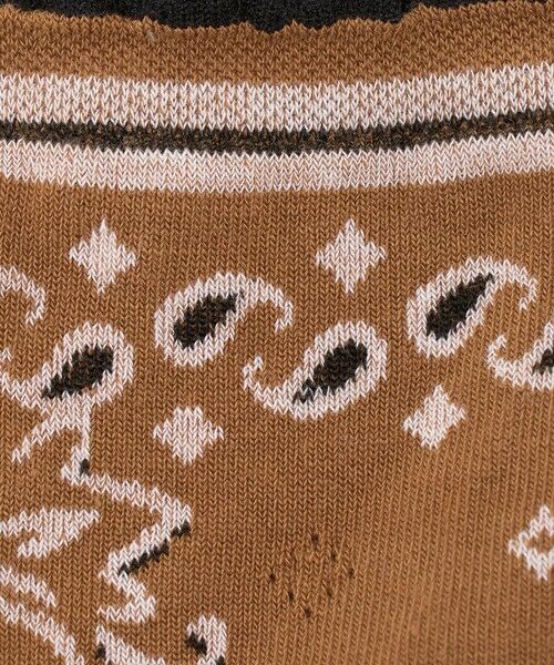 UNITED ARROWS / ユナイテッドアローズ ソックス | ＜BLEU FORET＞BANDANA ソックス | 詳細1