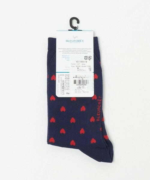 UNITED ARROWS / ユナイテッドアローズ ソックス | ＜BLEU FORET＞ハート ソックス | 詳細1