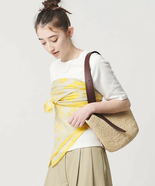 UNITED ARROWS / ユナイテッドアローズ マフラー・ショール・スヌード・ストール | ＜manipuri＞C/SI ストール 2 | 詳細1