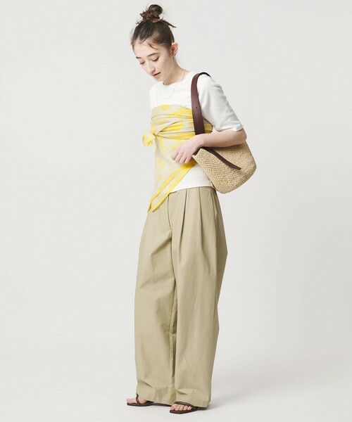 UNITED ARROWS / ユナイテッドアローズ マフラー・ショール・スヌード・ストール | ＜manipuri＞C/SI ストール 2 | 詳細3