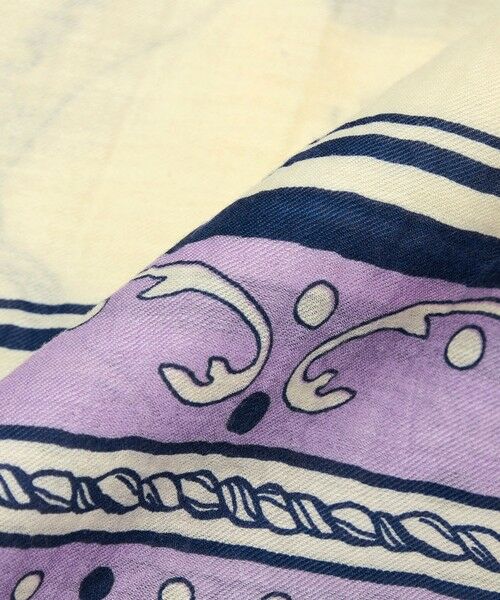 UNITED ARROWS / ユナイテッドアローズ マフラー・ショール・スヌード・ストール | ＜manipuri＞C/SI ストール 2 | 詳細20