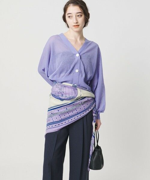 UNITED ARROWS / ユナイテッドアローズ マフラー・ショール・スヌード・ストール | ＜manipuri＞C/SI ストール 2 | 詳細14