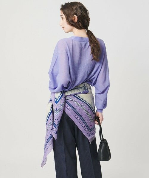 UNITED ARROWS / ユナイテッドアローズ マフラー・ショール・スヌード・ストール | ＜manipuri＞C/SI ストール 2 | 詳細16