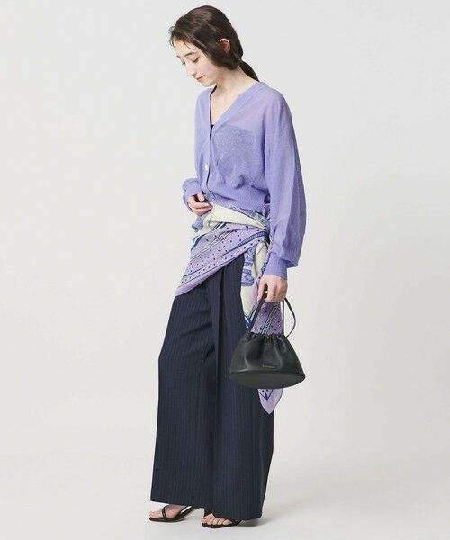 UNITED ARROWS / ユナイテッドアローズ マフラー・ショール・スヌード・ストール | ＜manipuri＞C/SI ストール 2 | 詳細17