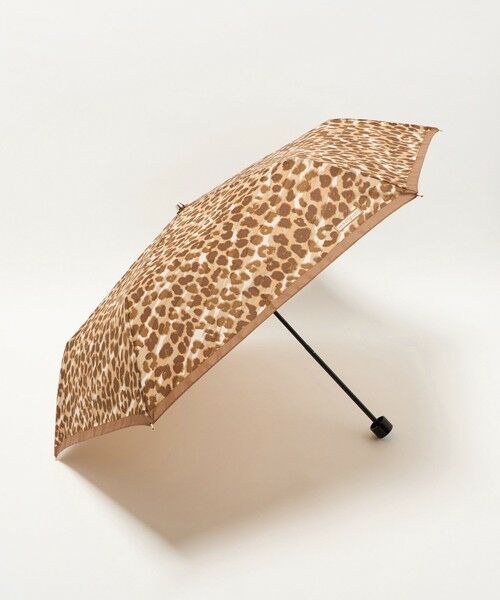 UNITED ARROWS / ユナイテッドアローズ 傘 | ＜manipuri＞プリント 晴雨兼用 折りたたみ傘 UV（MD.BROWN）