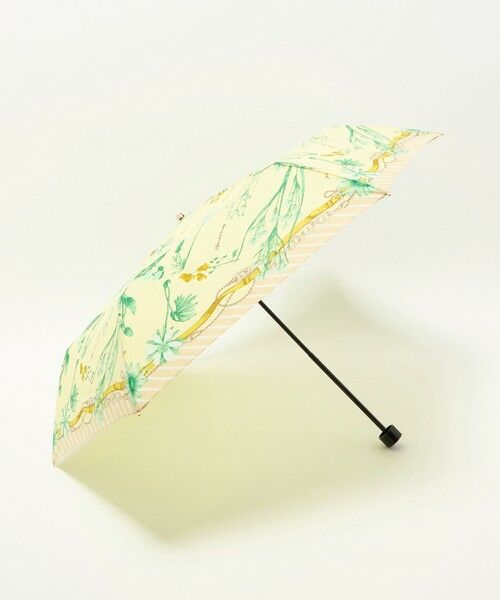 UNITED ARROWS / ユナイテッドアローズ 傘 | ＜manipuri＞プリント 晴雨兼用 折りたたみ傘 UV（CREAM）