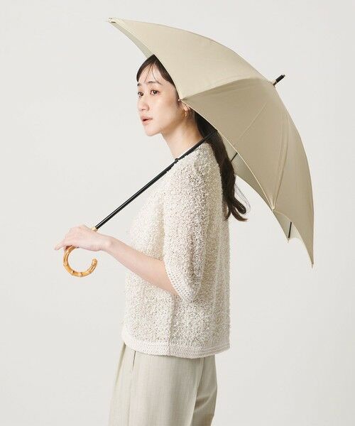 UNITED ARROWS / ユナイテッドアローズ 傘 | 無地 晴雨兼用 長傘 | 詳細5