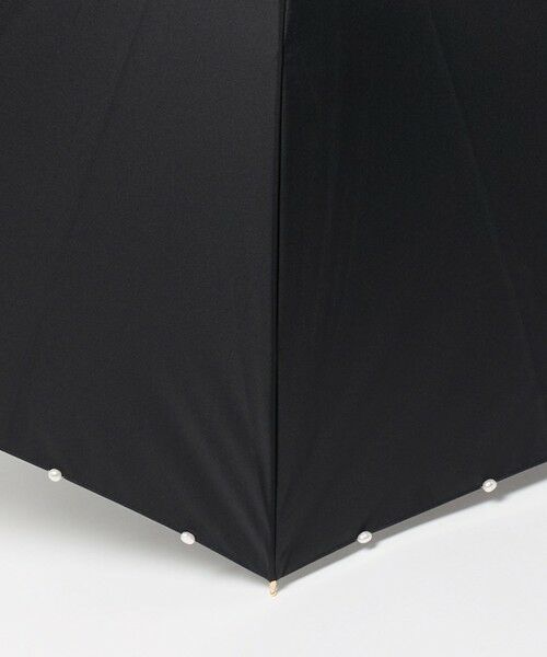 UNITED ARROWS / ユナイテッドアローズ 傘 | 無地×淡水パール 晴雨兼用 長傘 | 詳細4