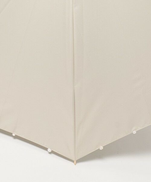 UNITED ARROWS / ユナイテッドアローズ 傘 | 無地×淡水パール 晴雨兼用 長傘 | 詳細11