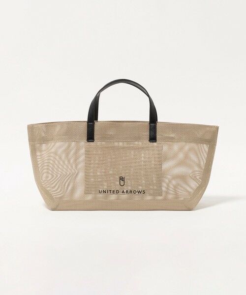 UNITED ARROWS / ユナイテッドアローズ トートバッグ | コンビ メッシュ トートバッグ L（BEIGE）