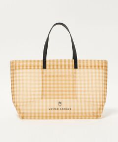 UNITED ARROWS / ユナイテッドアローズ トートバッグ | チェック メッシュ トートバッグ