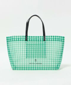 UNITED ARROWS / ユナイテッドアローズ トートバッグ | チェック メッシュ トートバッグ