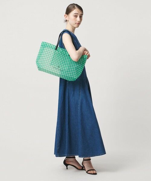 UNITED ARROWS / ユナイテッドアローズ トートバッグ | チェック メッシュ トートバッグ | 詳細10