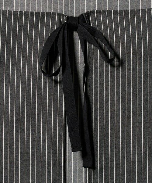 UNITED ARROWS / ユナイテッドアローズ キッチンツール | ストライプ エプロン BLK | 詳細6