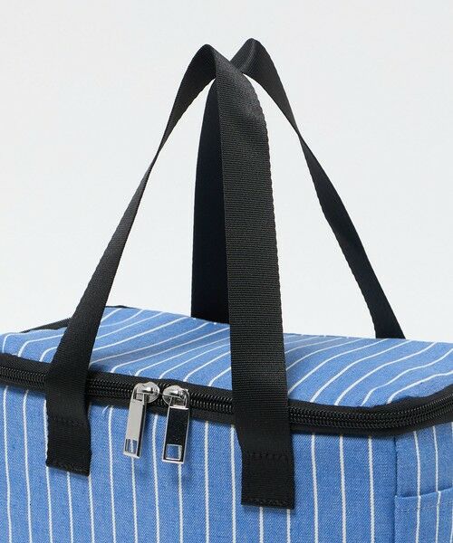 UNITED ARROWS / ユナイテッドアローズ トートバッグ | ストライプ ボックス型 トートバッグ S | 詳細9