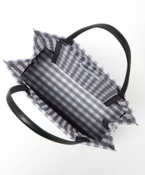 UNITED ARROWS / ユナイテッドアローズ トートバッグ | ギンガムチェック ロゴ トートバッグ S | 詳細2