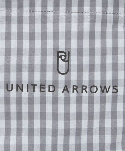 UNITED ARROWS / ユナイテッドアローズ トートバッグ | ギンガムチェック ロゴ トートバッグ S | 詳細3