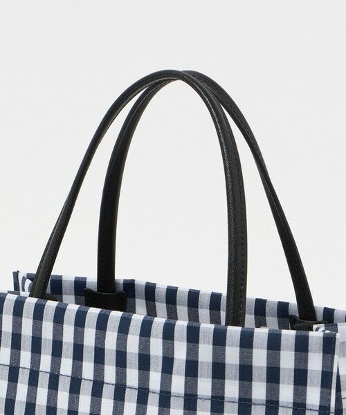 UNITED ARROWS / ユナイテッドアローズ トートバッグ | ギンガムチェック ロゴ トートバッグ S | 詳細8