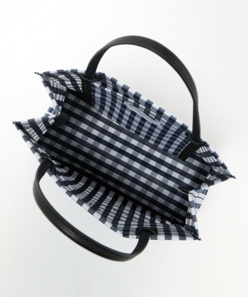 UNITED ARROWS / ユナイテッドアローズ トートバッグ | ギンガムチェック ロゴ トートバッグ S | 詳細10